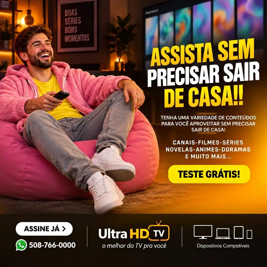 ULTRA HD TV — assista no conforto de casa e peça seu teste grátis